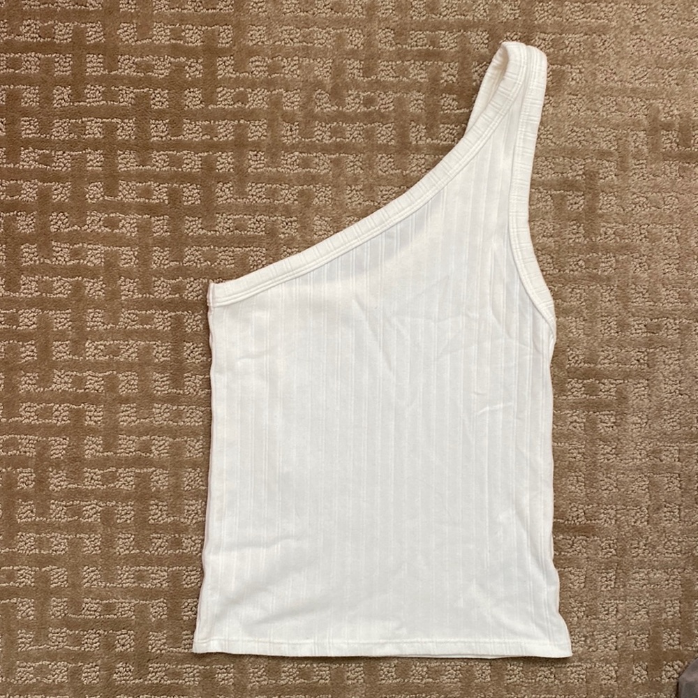 One Shoulder Crop Top